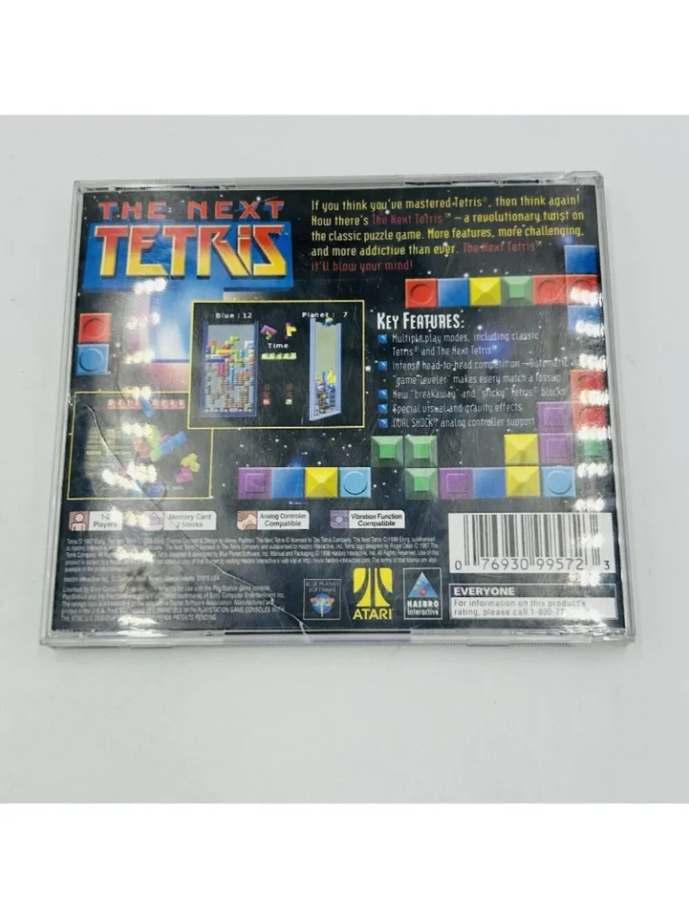The Next Tetris (Sony PlayStation 1, PS1) Complete CIB